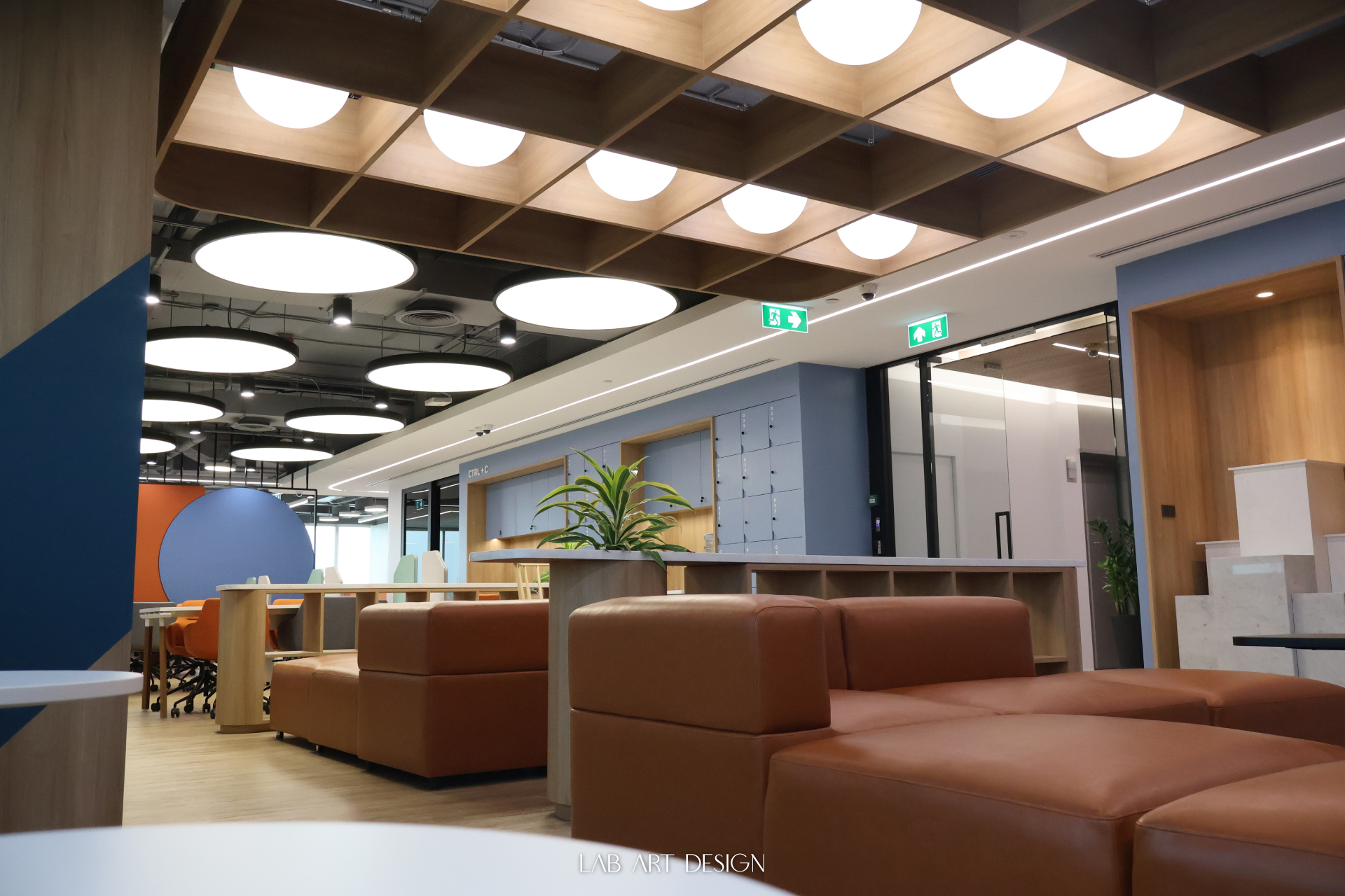 โคมไฟสั่งทำ KTC Office