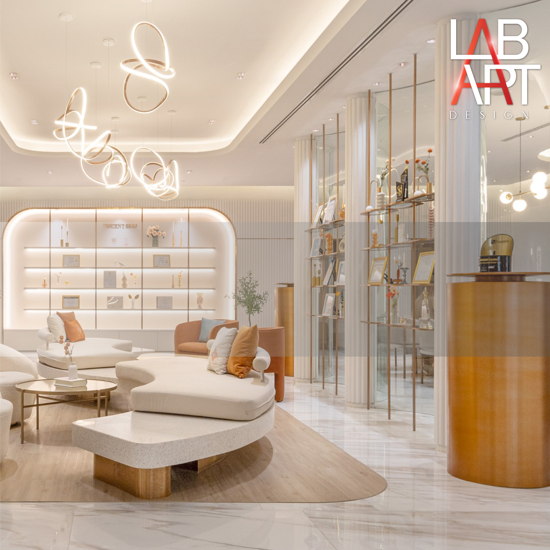 โคมไฟสั่งทำ Vincent Clinic